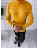 Helanca barbati slim fit mustar A3041 O6-3.1